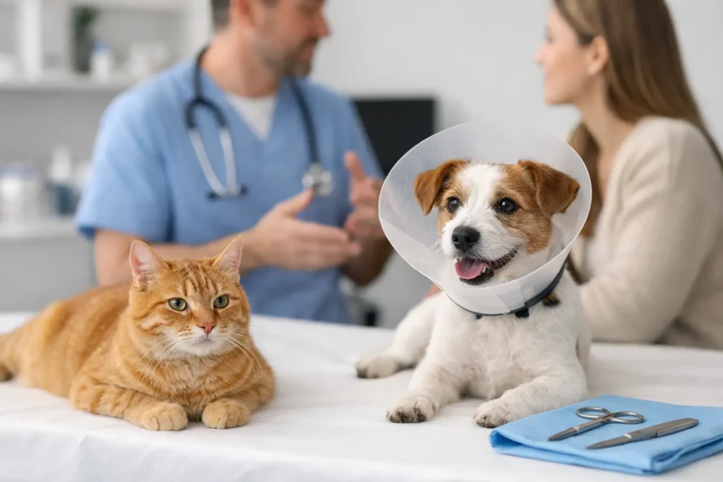 Plano pet cobre castração?