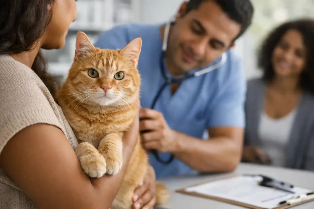 Guia de plano de saúde para gatos