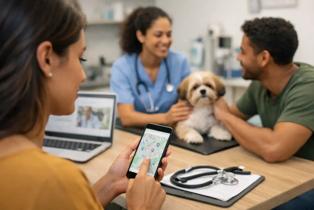 Como verificar rede credenciada do plano pet
