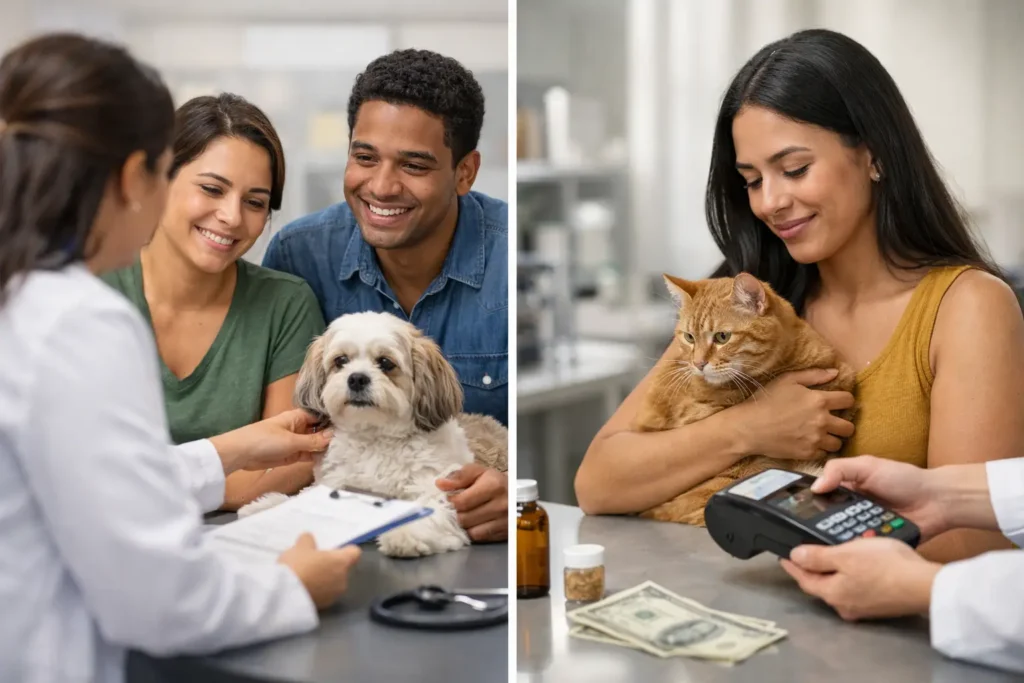 Convênio veterinário versus pagamento particular