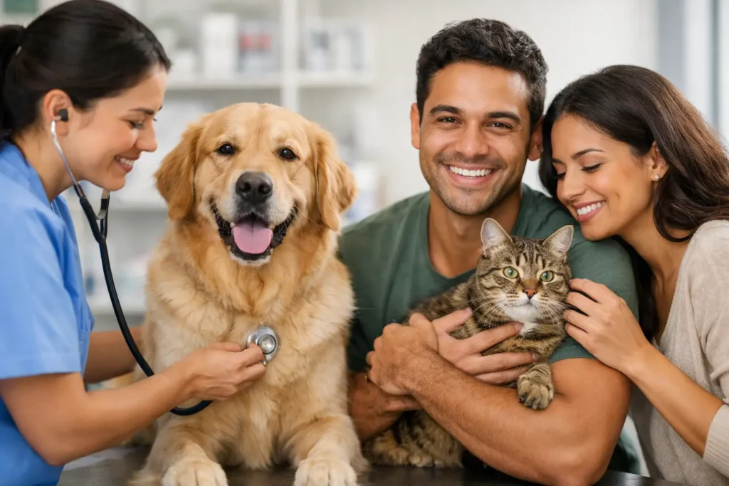 Melhores coberturas para plano pet completo