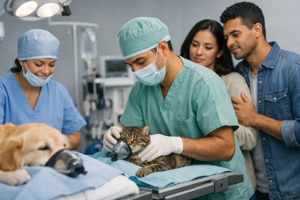 Guia de cobertura para cirurgias pet
