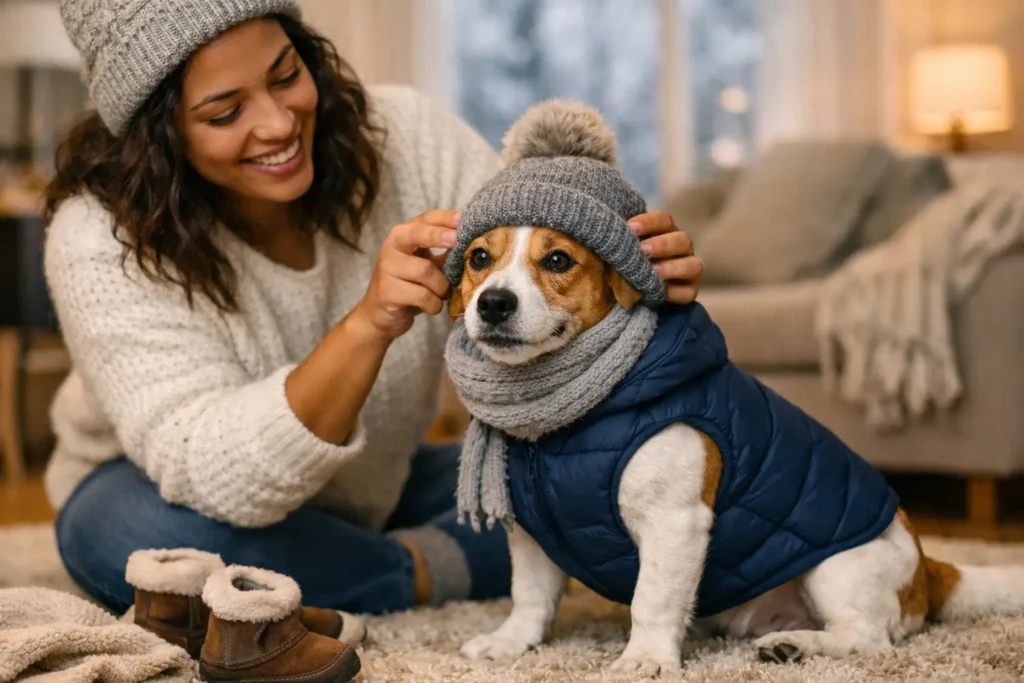 Como preparar cachorro para o inverno com segurança