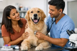 Guia de exames preventivos caninos para seu cão