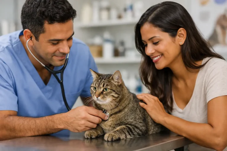 Guia de prevenção veterinária para gatos