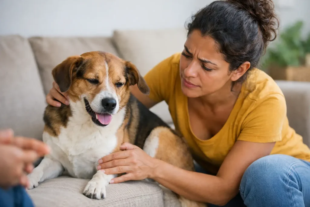 Como identificar dor em cães pelos sinais