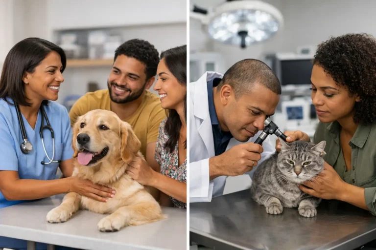 Consulta generalista versus especialista veterinário