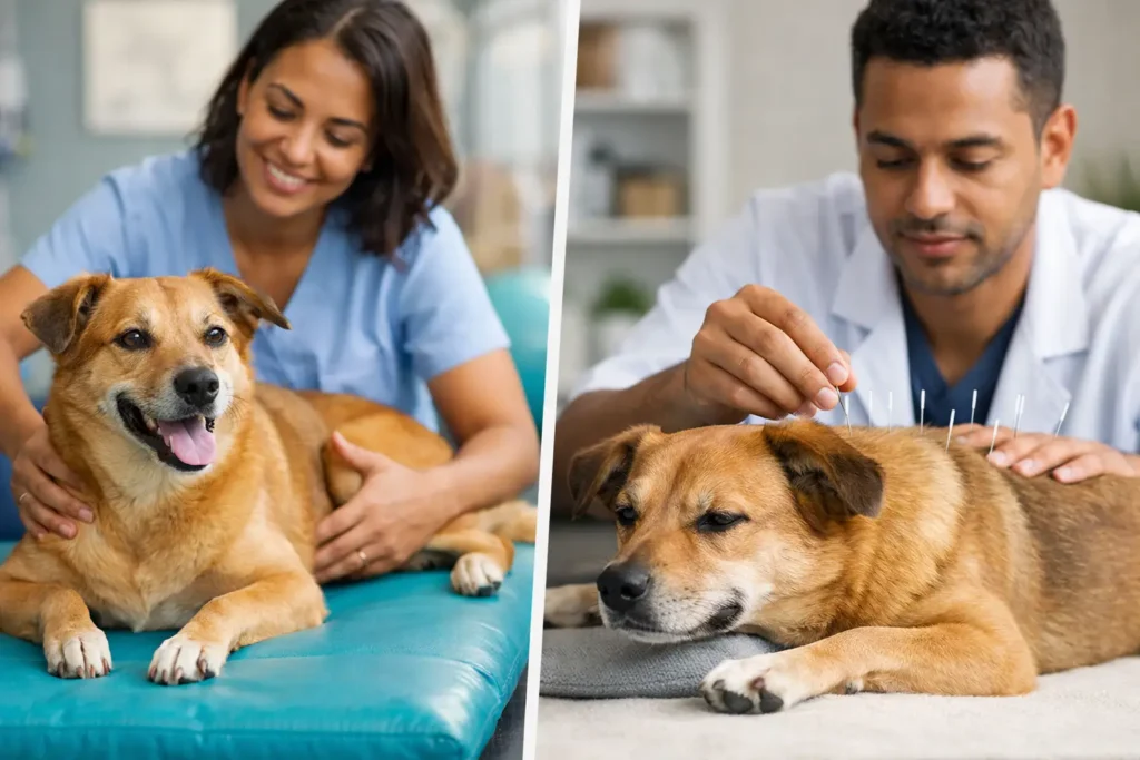 Plano pet cobre fisioterapia e acupuntura?