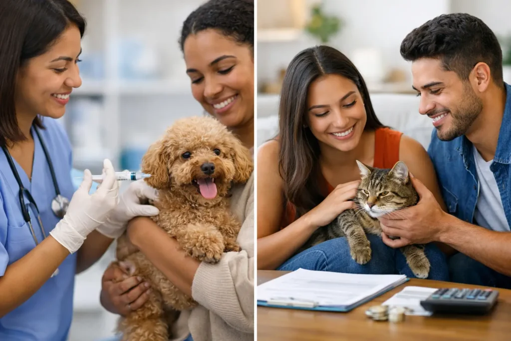Vacina particular versus plano pet: vale mais?
