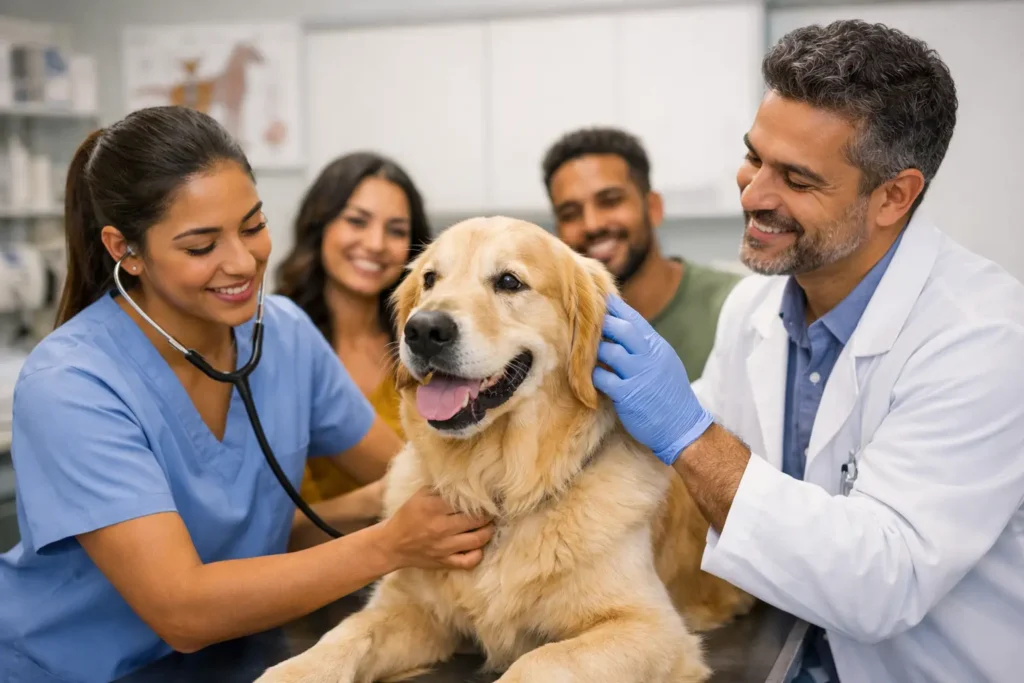 Guia de especialistas veterinários para cães